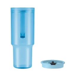 Kubek z RPET 1200ml / Przezroczysty Blekitny MO2964-52