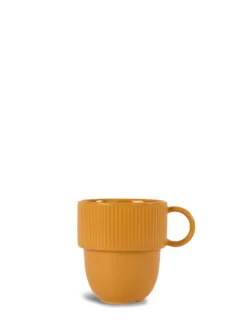 Kubek z uchem INKA, żółty / Żółty 5018535-