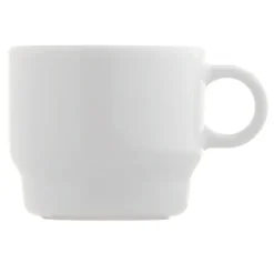Kwadratowa filiżanka Satellite 180ml / Biały LT51481-N0001