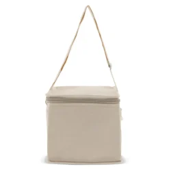 Kwadratowa torba chłodząca 100% bawełna 22x18x18cm / Ecru LT95264-N0054
