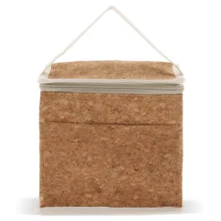 Kwadratowa torba chłodząca z korka 22x18x18cm / Naturalny LT95266-N0094