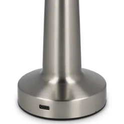 Lampa stołowa Lumo z 3 trybami świecenia i możliwością ściemniania / Srebrny LT93354-N0005