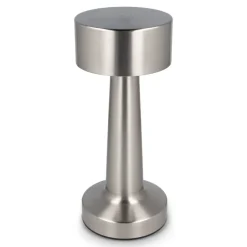 Lampa stołowa Lumo z 3 trybami świecenia i możliwością ściemniania / Srebrny LT93354-N0005