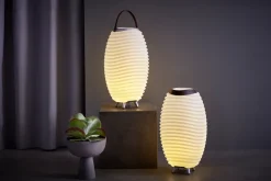 Lampa z głośnikiem Synergy 65 / Neutralny OGKN2311.Synergy65