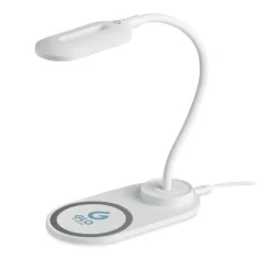Lampka biurkowa/ładowarka 10W / Biały MO6349-06
