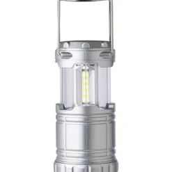 Lampka kempingowa COB, latarenka / Srebrny V9760-32