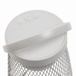 Lampka na biurko Aurora, plastik z recyklingu / Szary P513.7502