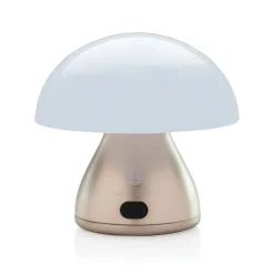 Lampka na biurko Luming, plastik z recyklingu / Brązowy P513.749