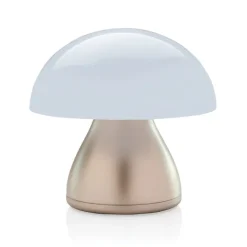 Lampka na biurko Luming, plastik z recyklingu / Brązowy P513.749