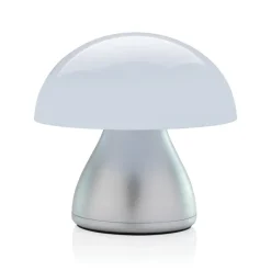 Lampka na biurko Luming, plastik z recyklingu / Szary P513.742