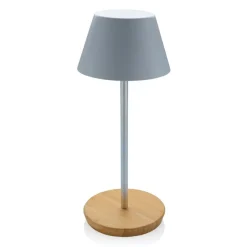 Lampka na biurko Pure Glowe, plastik z recyklingu / Biały P513.283