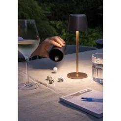 Lampka na biurko Zenic / Brązowy P513.9732