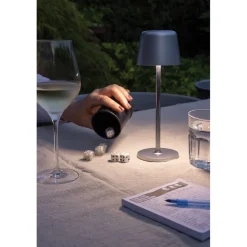 Lampka na biurko Zenic / Srebrny P513.9702
