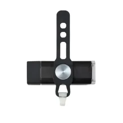 Lampka rowerowa COB / Czarny V9734-03