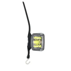 Lampka rowerowa COB / Czarny V9734-03