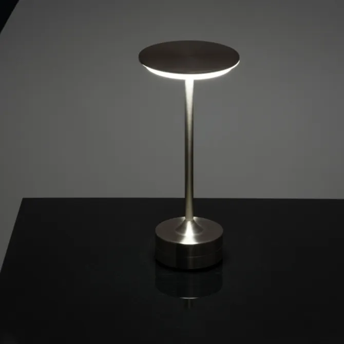 Lampka stołowa SYLWAN / Szary 9518107