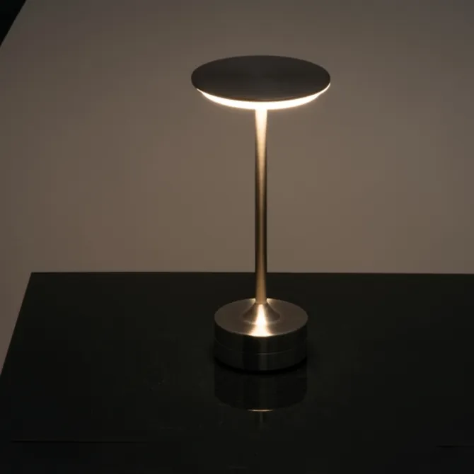 Lampka stołowa SYLWAN / Szary 9518107