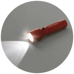 Latarka aluminiowa / Czerwony LT93312-N0021