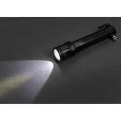 Latarka bezpieczeństwa Gear X, aluminium z recyklingu / Czarny P513.321