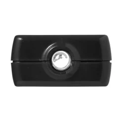 Latarka bezpieczeństwa 4 LED COB, przecinak do pasów, młotek bezpieczeństwa / Czarny V9732-03