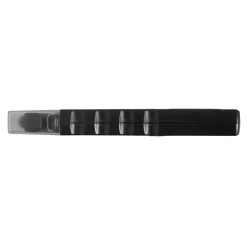 Latarka bezpieczeństwa 4 LED COB, przecinak do pasów, młotek bezpieczeństwa / Czarny V9732-03