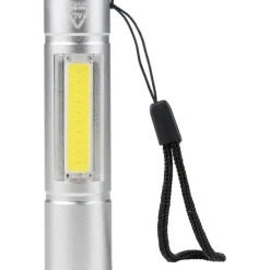 Latarka COB / Srebrny VB174-32