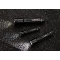 Latarka Gear X, ładowana przez USB, aluminium z recyklingu / Czarny P513.921