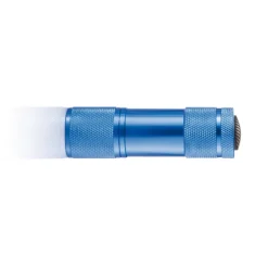 Latarka 9 LED Quattro / Niebieski P513.275
