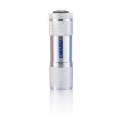 Latarka 9 LED Quattro / Srebrny P513.270