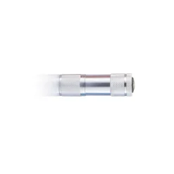 Latarka 9 LED Quattro / Srebrny P513.270