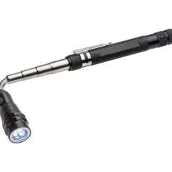 Latarka LED teleskopowa ALBERTO / Czarny 8038703