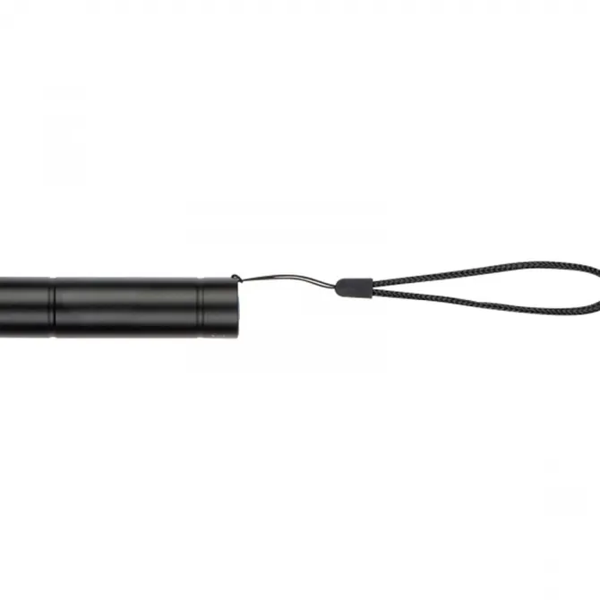 Latarka LED z diodą COB RHONDA / Czarny 9379103
