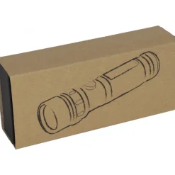Latarka metalowa 14 LED ERASMO / Czarny 8842203