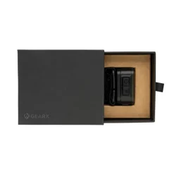 Latarka na głowę Gear X ze światłem COB, RABS / Szary P513.102
