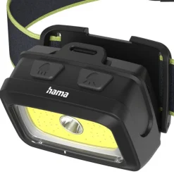 Latarka na głowę Hama HL350 / Czarny VH001-03
