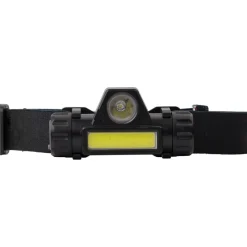 Latarka na głowę LED / Czarny V7265-03