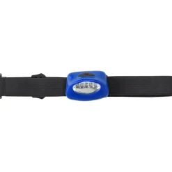 Latarka na głowę 5 LED / Granatowy V5528-04