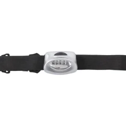 Latarka na głowę 5 LED / Srebrny V5528-32
