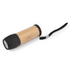Latarka R-ABS & Bamboo / Czarny LT93317-N0002
