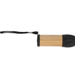 Latarka R-ABS & Bamboo / Czarny LT93317-N0002