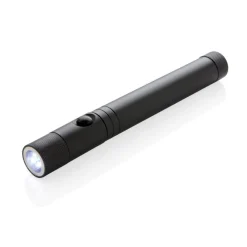 Latarka teleskopowa 3 LED z magnesem / Czarny P513.651