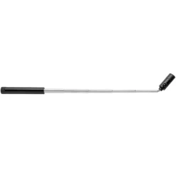 Latarka teleskopowa 3 LED z magnesem / Czarny P513.651