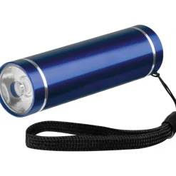 Latarka z aluminium z recyklingu UTRECHT / Ciemnoszary 410477
