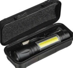 Latarka z COB TOKYO / Czarny 415003
