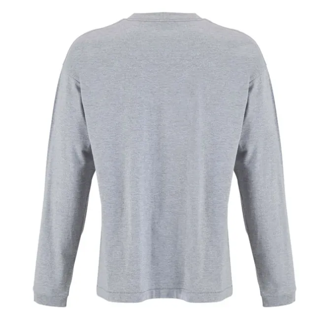 LEGACY LSL CAMISETA 220g / Szary Melanż 2 S04883-GY-M