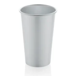Lekki kubek podróżny 450 ml Alo, aluminium z recyklingu / Niebieski P437.200