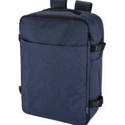 Libra plecak na laptopa o przekątnej 17 cali o pojemności 25 l wykonany z materiałów z recyclingu z certyfikatem GRS / Melanż szary 13011180