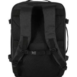Libra plecak na laptopa o przekątnej 17 cali o pojemności 25 l wykonany z materiałów z recyclingu z certyfikatem GRS / Melanż węglowy 13011184