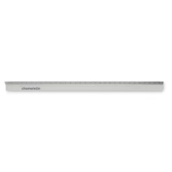 Linijka 30cm z aluminium / Srebrny mat MO6698-16