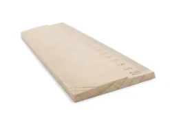 Linijka drewniana 20 cm DALJO / Naturalny 17905-17